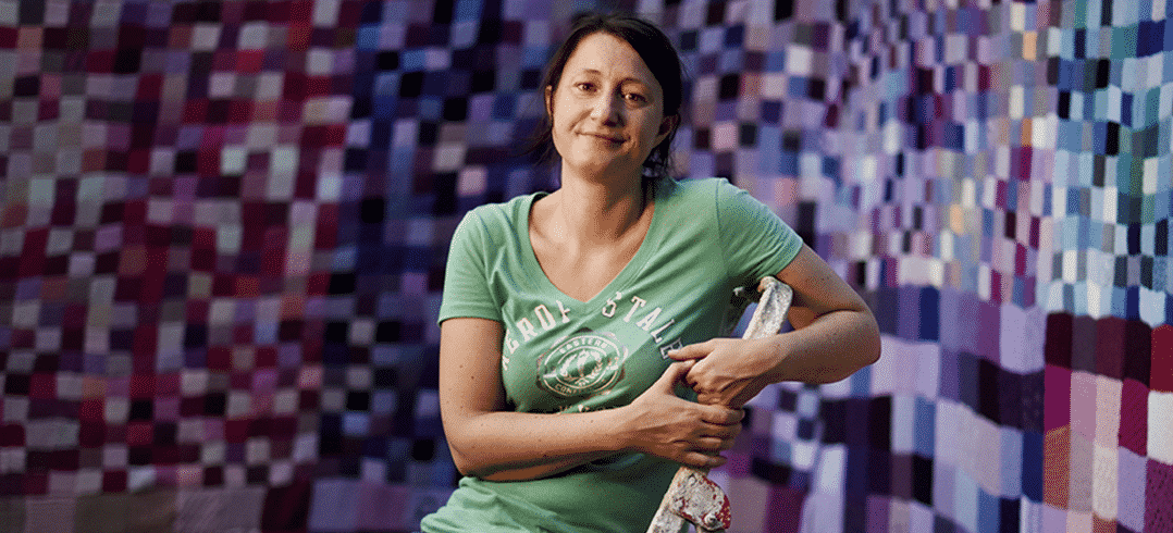 Mathilde Milot, du tricot collaboratif et impressionniste